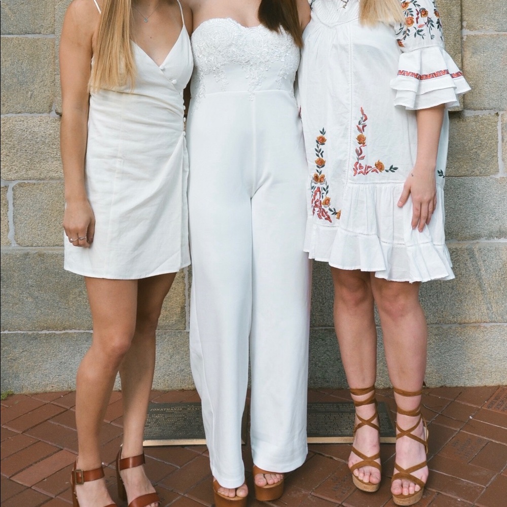 White jumpsuit